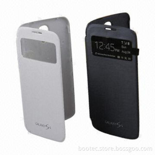 The Official S-View Cover for Samsung Galaxy S4, White/Dark Blue